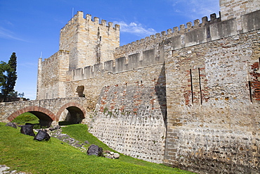 St. George Castle, Lisbon, Portugal, Europe