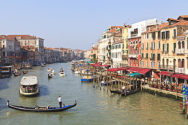 The Grand Canal, Venice, UNESCO World Heritage Site, Veneto, Italy, Europe