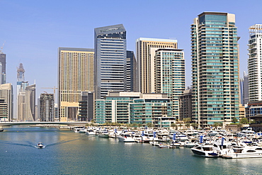 Dubai Marina, Dubai, United Arab Emirates, Middle East