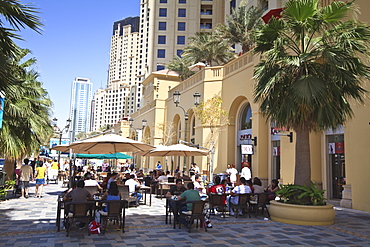 The Walk at Jumeirah Beach Residence, Dubai Marina, Dubai, United Arab Emirates, Middle East