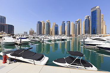 Dubai Marina, Dubai, United Arab Emirates, Middle East