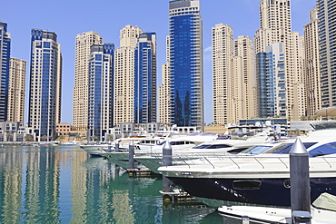 Dubai Marina, Dubai, United Arab Emirates, Middle East