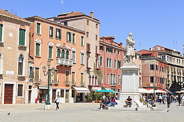 Campo Santo Stefano (St. Stephen's Square), Venice, UNESCO World Heritage Site, Veneto, Italy, Europe