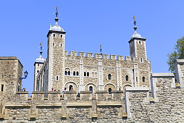 The White Tower, Tower of London, UNESCO World Heritage Site, London, England, United Kingdom, Europe