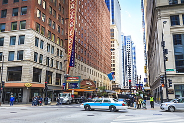 Theatre District, The Loop, Chicago, Illinois, United States of America, North America