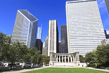 Millennium Monument, Millennium Park, Chicago, Illinois, United States of America, North America