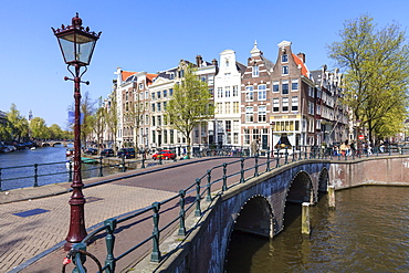 Keizersgracht Canal, Amsterdam, Netherlands, Europe 