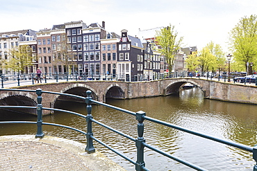 Keizersgracht Canal, Amsterdam, Netherlands, Europe 