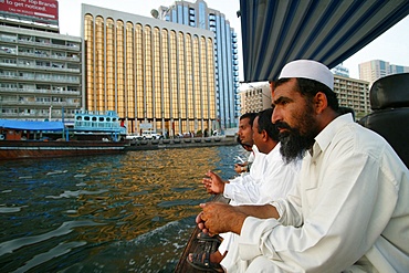 Taxi boat, Dubai, United Arab Emirates, Middle East