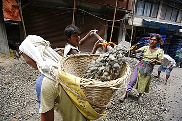 Labourers, Kathmandu, Nepal, Asia