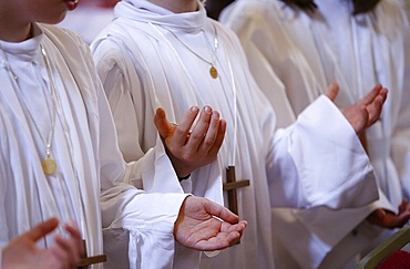 First Holy Communion celebration, London, England, United Kingdom, Europe