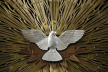 Heiliggeistkirche church holy spirit dove by Joseph Plecnik, Vienna, Austria, Europe