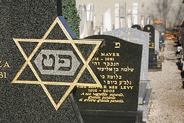 Jewish graveyard, Lyon, Rhone Alpes, France, Europe