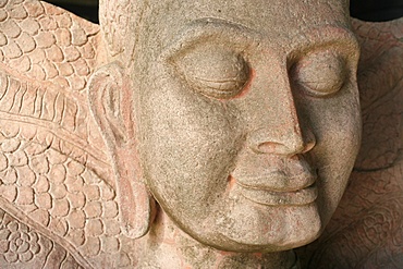 Buddha statue, Forges-les-Eaux, Seine Maritime, France, Europe