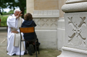 Holy confession, Ars-sur-Formans, Ain, France, Europe