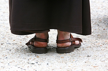 Monk's sandals, Paris, France, Europe