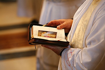 Priest's missal, Rome, Lazio, Italy, Europe