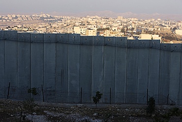 Security wall in Bethany, Israel, Middle East