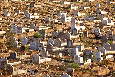 Muslim graveyard, Agadir, Morocco, North Africa, Africa