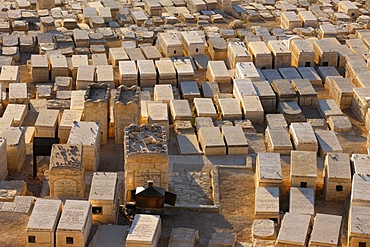 Mount of Olives Jewish cemetery, Jerusalem, Israel, Middle East