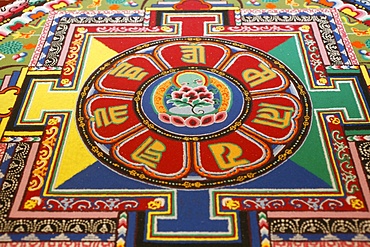 Mandala of compassion, Paris, Ile de France, France, Europe