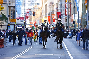 Mounted police, Sydney, New South Wales, Australia, Pacific