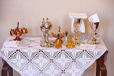 The celebration of the Eucharist in the sacrifice of the Mass, Sacred Heart Church, Sydney, New South Wales, Australia, Pacific