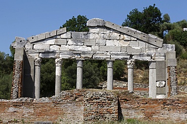 Bouleuterion dating from the 2nd century A.D., Apollonia, Albania, Europe