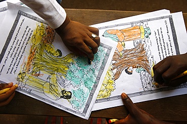 Sunday school, Lome, Togo, West Africa, Africa