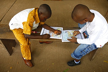 Sunday school, Lome, Togo, West Africa, Africa