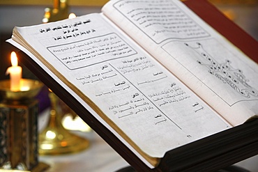 Chaldean Mass in Jabal Lweibdeh, Amman, Jordan, Middle East