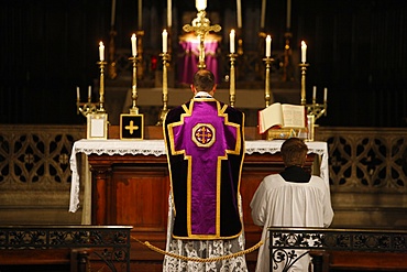 Traditionalist Mass, Lyon, Rhone, France, Europe