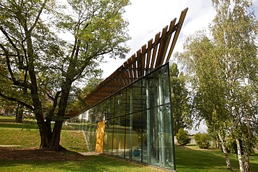 Chapel designed by Marc Rolinet for the Deaconesses de Reuilly (Chapelle des Diaconesses), Versailles, Yvelines, France, Europe