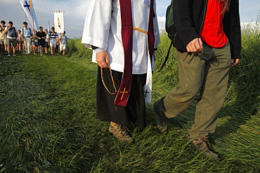 Traditionalist Catholic pilgrimage, Eure-et-Loir, France, Europe