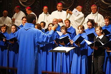 Choir, Notre Dame de Paris cathedral, Paris, France, Europe