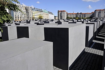 Holocaust Memorial in central Berlin, Germany, Europe