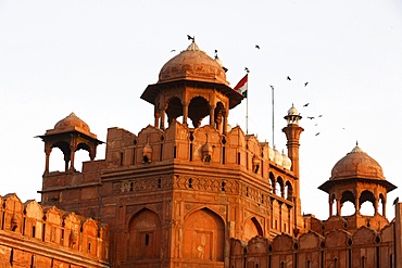 Red Fort, UNESCO World Heritage Site, Delhi, India, Asia