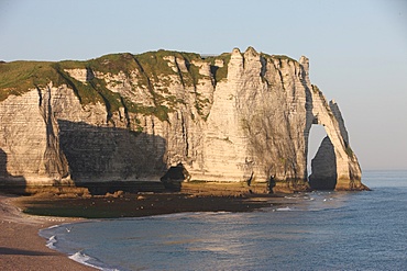 Cliffs at Etretat, Cote d'Albatre, Seine-Maritime, Normandy, France, Europe