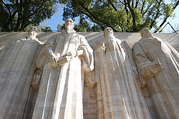 Reformation Monument in Geneva, Switzerland, Europe