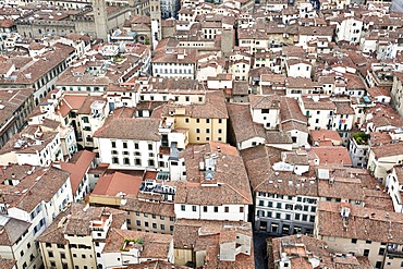 View of Florence from the Dome of Filippo Brunelleschi, Florence, Tuscany, Italy, Europe