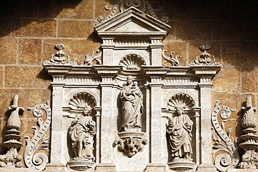 Statues in Granada Cathedral, Granada, Andalucia, Spain, Europe