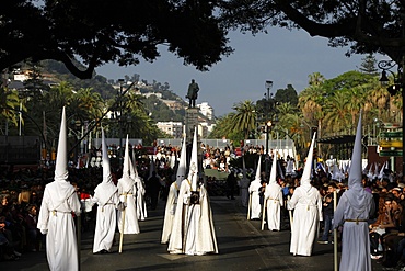 Easter week procession, Malaga, Andalucia, Spain, Europe