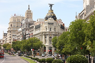 Metropolis Building, Madrid, Spain, Europe