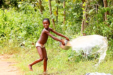 African child, Tori, Benin, West Africa, Africa