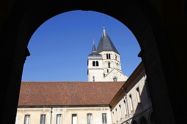 Cluny abbey, Saone-et-Loire, Burgundy, France, Europe