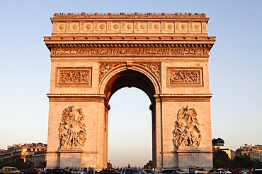 Arc de Triomphe, Paris, France, Europe