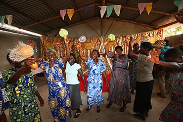 Evangelical church, Lome, Togo, West Africa, Africa