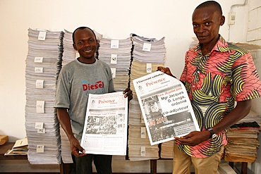 Catholic press, Lome, Togo, West Africa, Africa