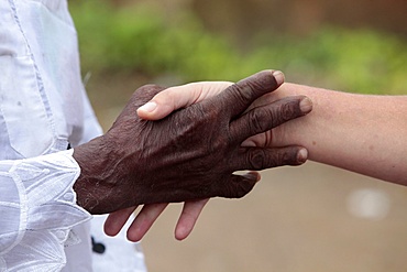 Handshake, Lome, Togo, West Africa, Africa