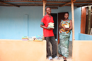 Neighborhood library, Lome, Togo, West Africa, Africa